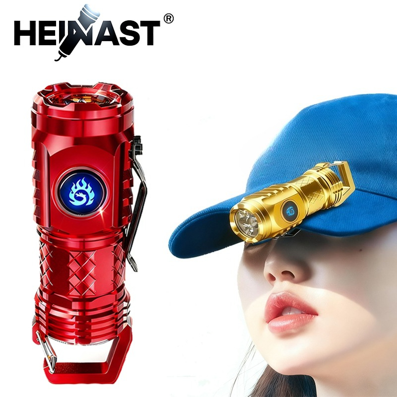 Outdoor Lighting Battery - High Strong Power LED Flashlight Built-in
