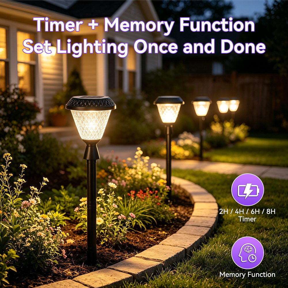 Post Cap Light - Solar Post Cap Light IP44 Waterproof