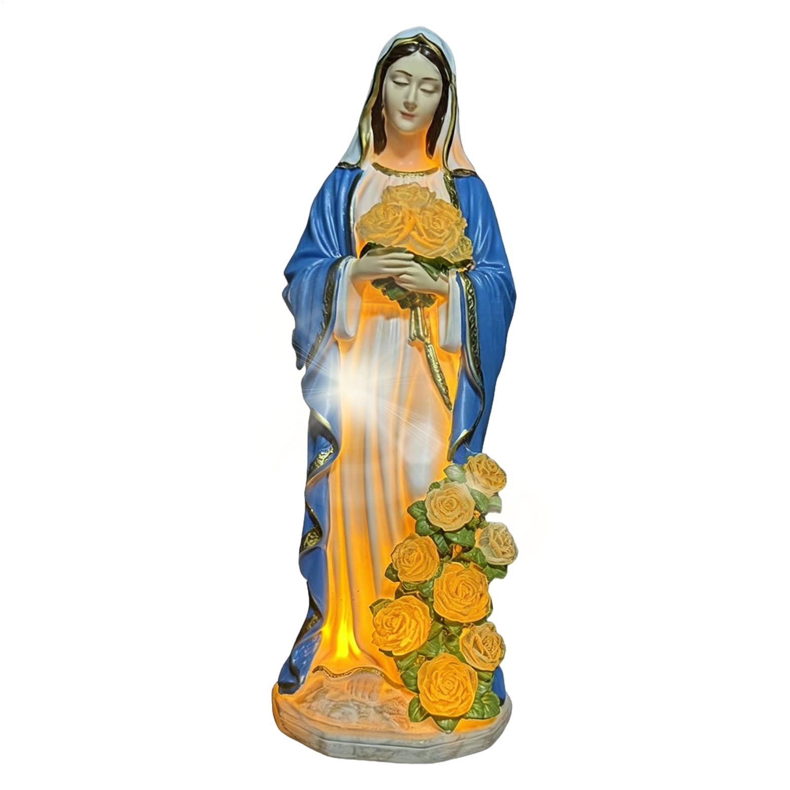 Outdoor Lighting Battery - Virgin Mary Garden Light Garden Decor