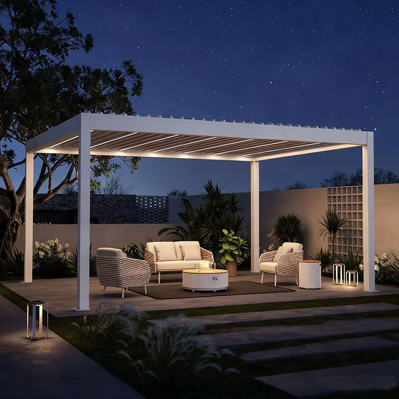 Outdoor Lighting Modern - Outdoor Rust Proof Heavy Duty Pavilion