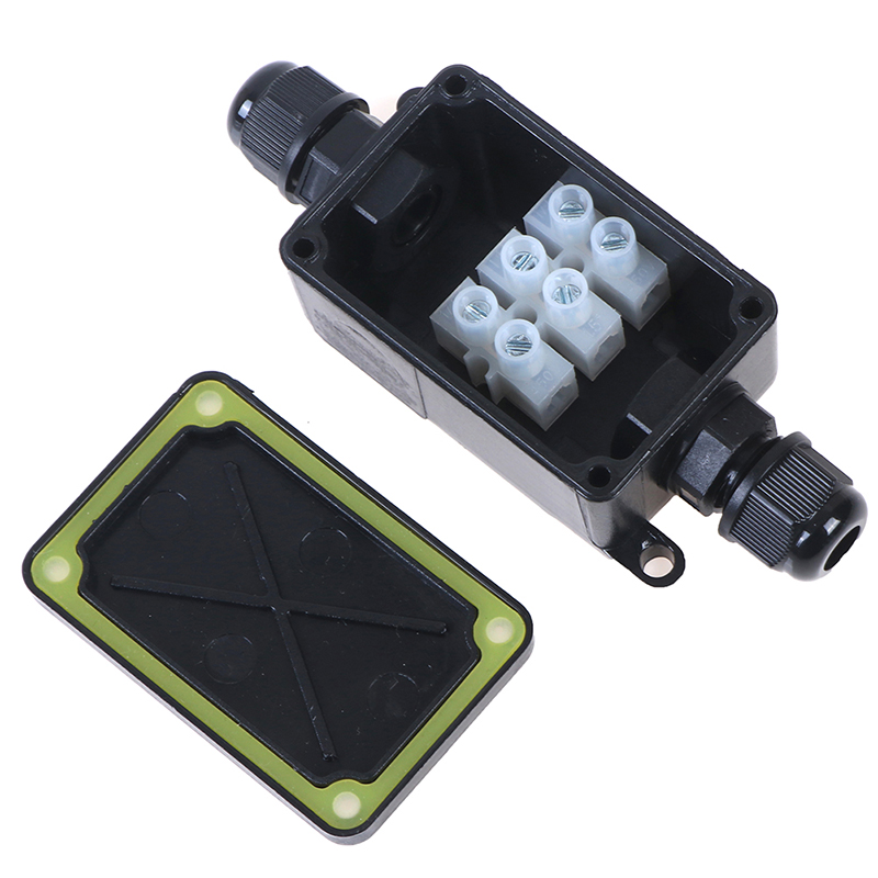 Outdoor Lighting Junction Box - 2 Way Outdoor Waterproof IP66 Electrical
