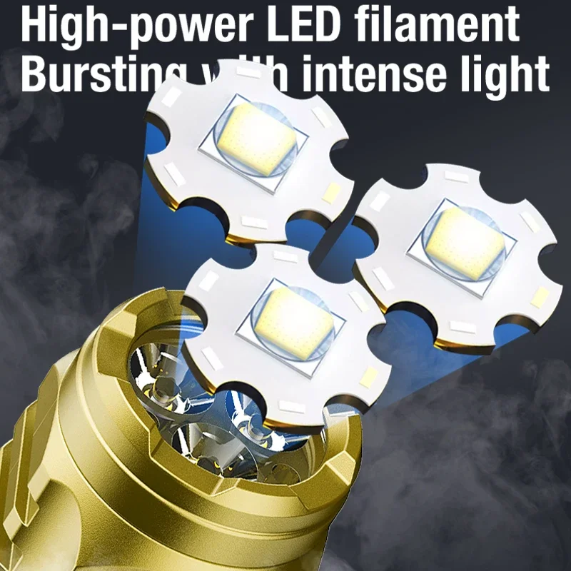 High Strong Power LED Flashlig - đánh giá và giá Outdoor Lighting Battery