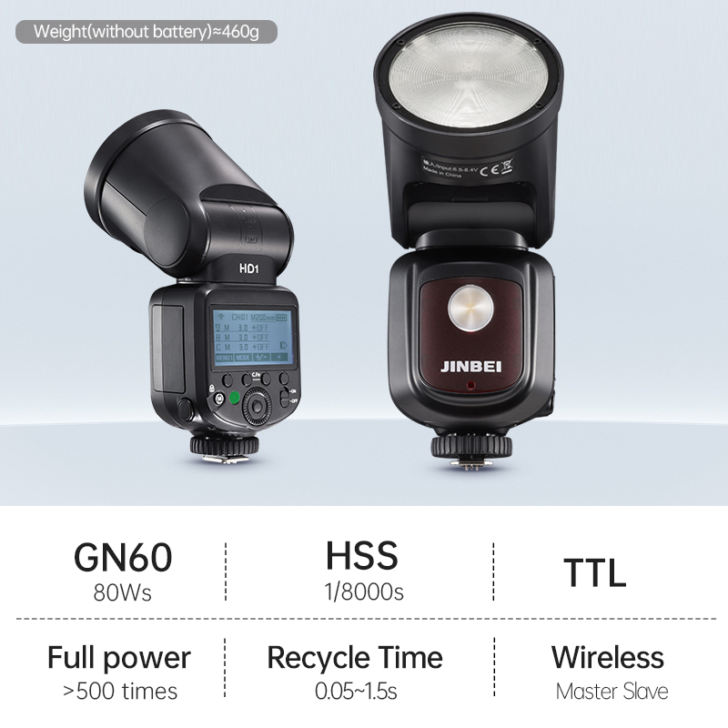 JINBEI HD-1Round-head HSS Spee - đánh giá và giá Outdoor Lighting Kit Photography