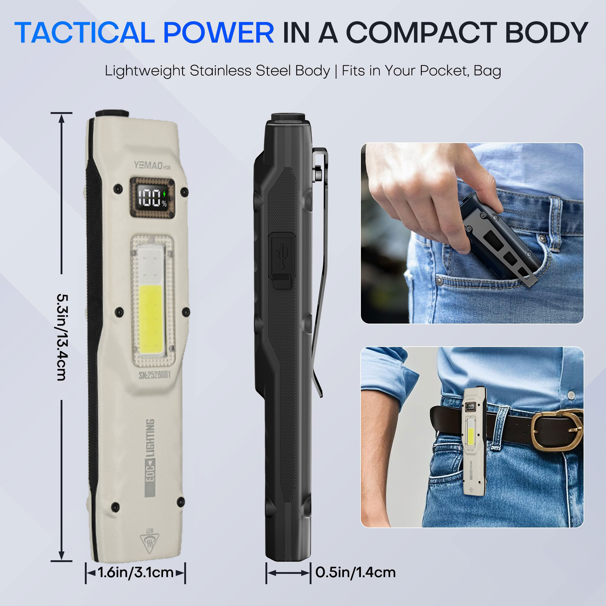 Portable 880LM YEMAO M28 Ultra - đánh giá và giá Outdoor Lighting Junction Box