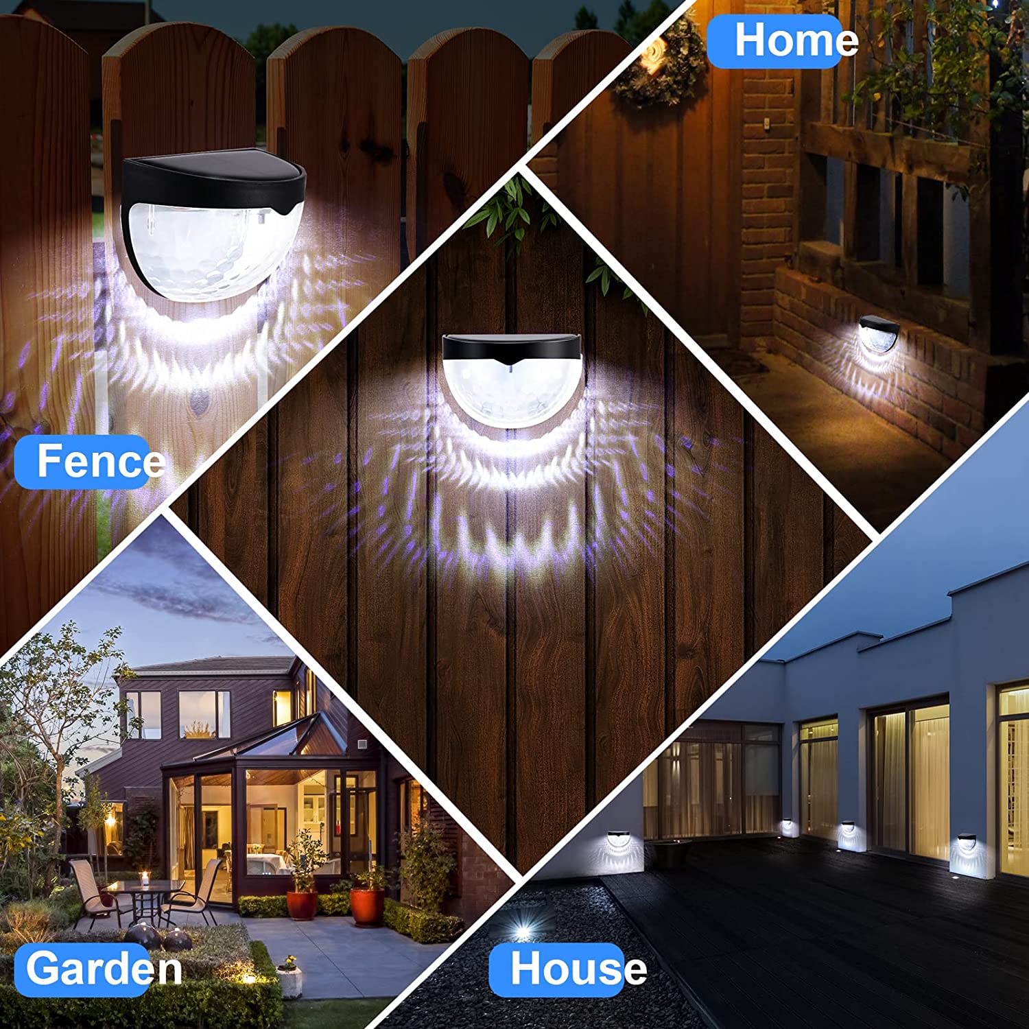 LED Solar Light Outdoor Wall L - đánh giá và giá Outdoor Lighting Linear