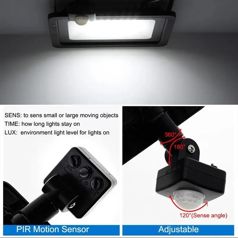 PIR Motion Sensor LED Floodlig - đánh giá và giá Outdoor Lighting Linear
