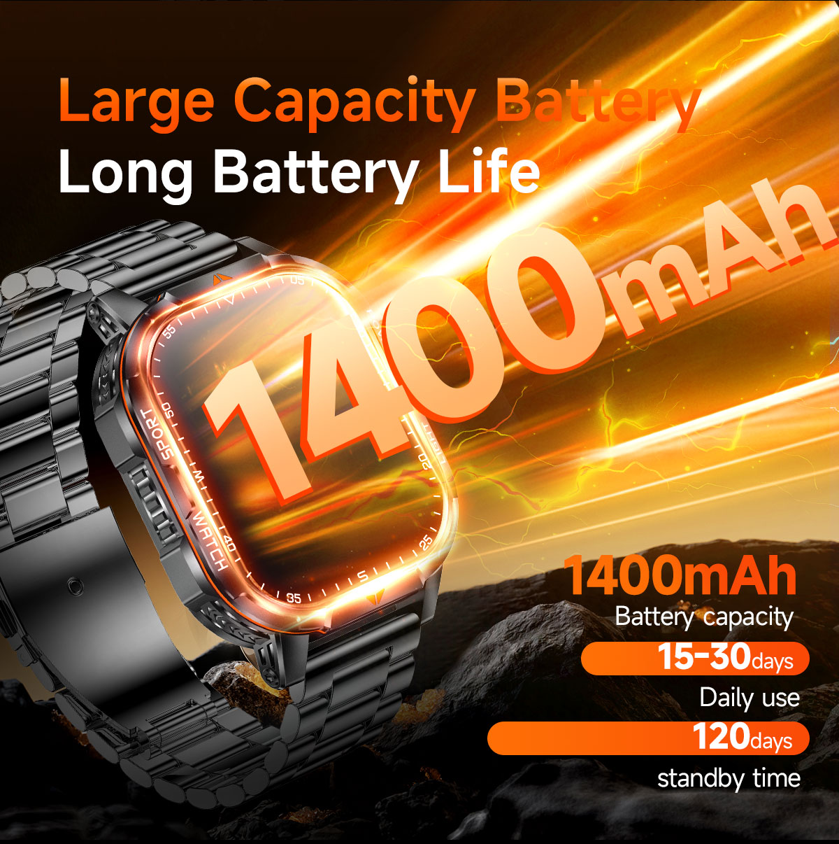 2026 New 1400mAh Super Large B - đánh giá và giá Outdoor Lighting For Steps