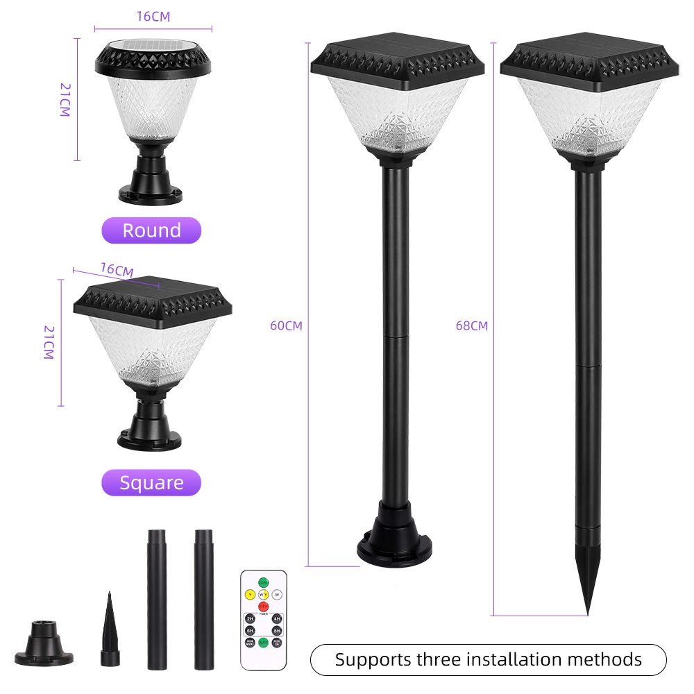 Solar Post Cap Light IP44 Wate - đánh giá và giá Post Cap Light