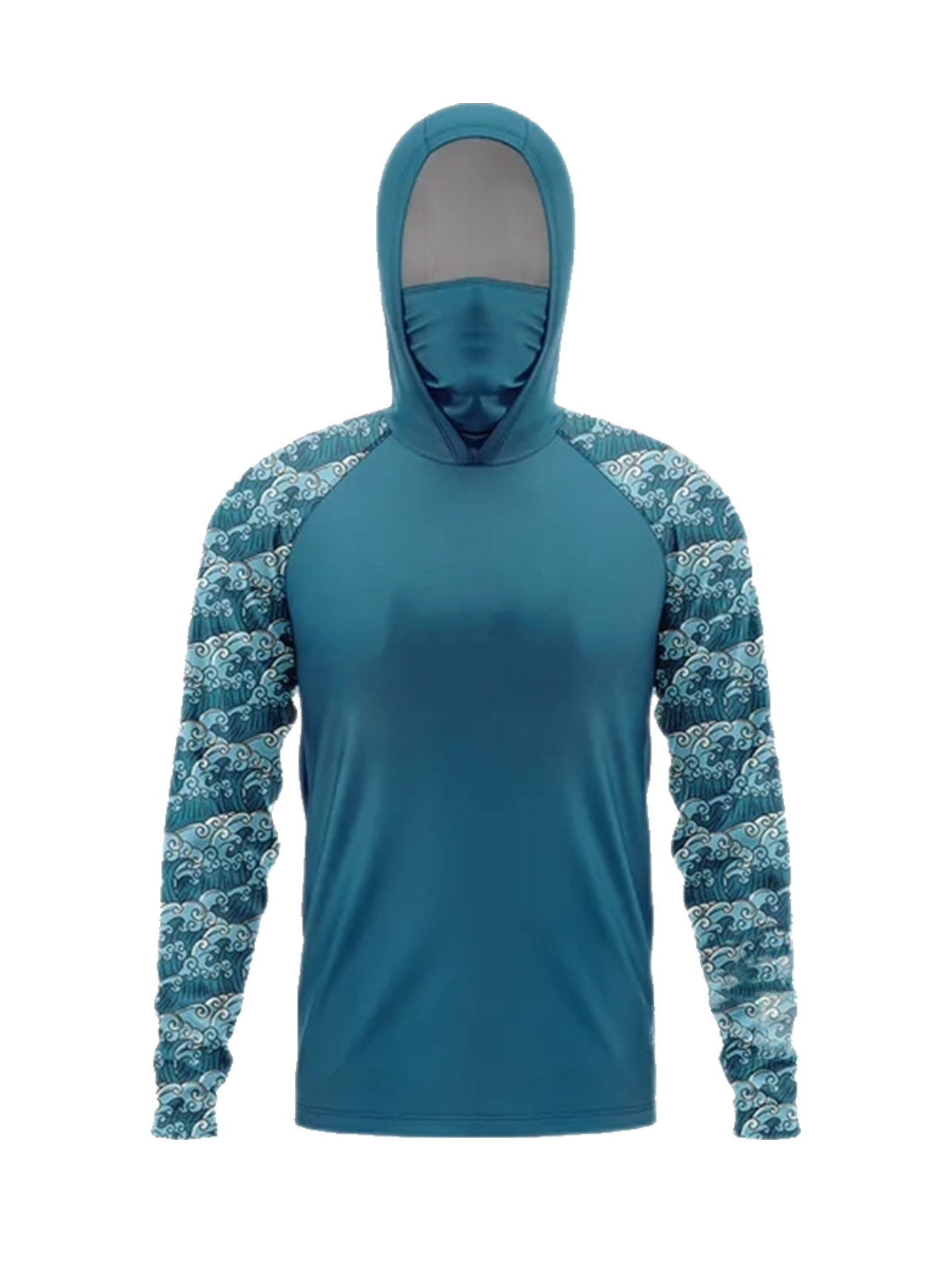 Light Blue Ocean Camo Men Fish - đánh giá và giá Outdoor Lighting Jersey