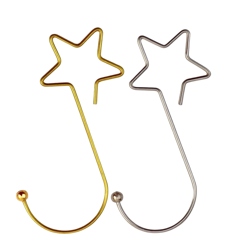 Star Ornament Hooks 60 Pieces  - đánh giá và giá Outdoor Lighting On Trees