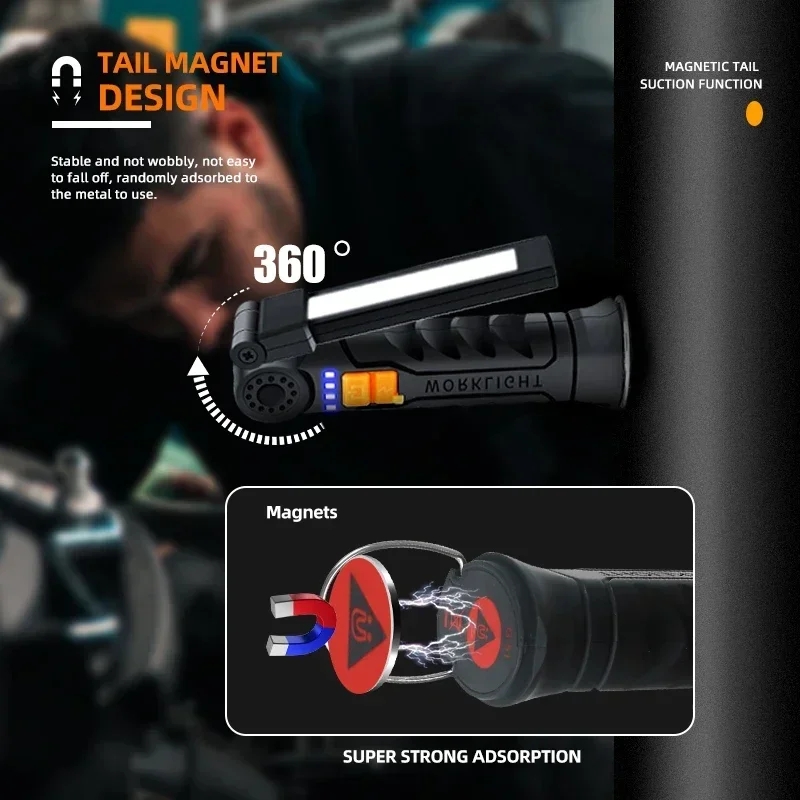 Portable COB LED Flashlight US - đánh giá và giá Outdoor Lighting Junction Box