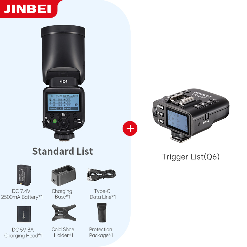 JINBEI HD-1 Camera Flash Light - đánh giá và giá Outdoor Lighting Kit Photography
