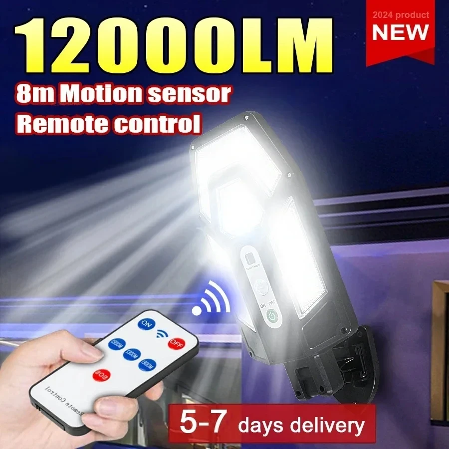12000LM Powerful Solar Wall La - đánh giá và giá Outdoor Lighting Linear