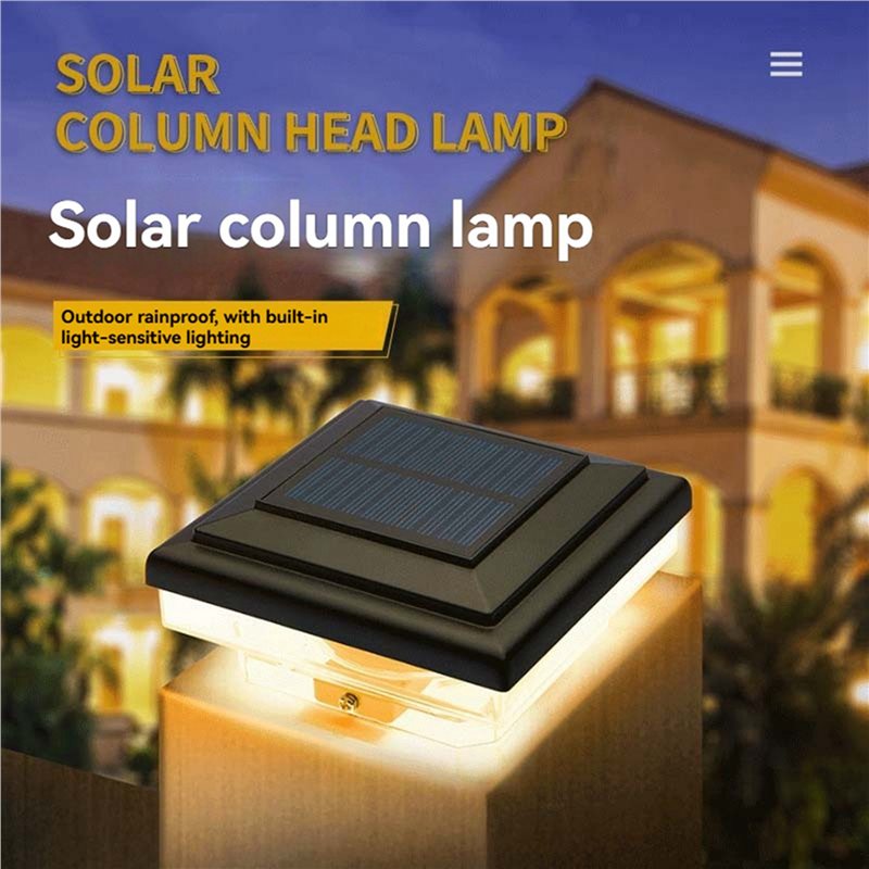 B84B-2X Solar Post Cap Light O - đánh giá và giá Post Cap Light