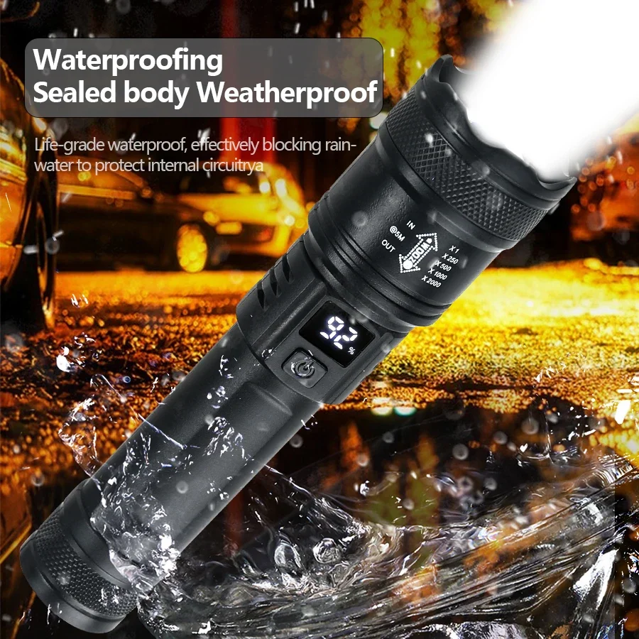 9900LM Powerful LED Flashlight - đánh giá và giá Outdoor Lighting Junction Box