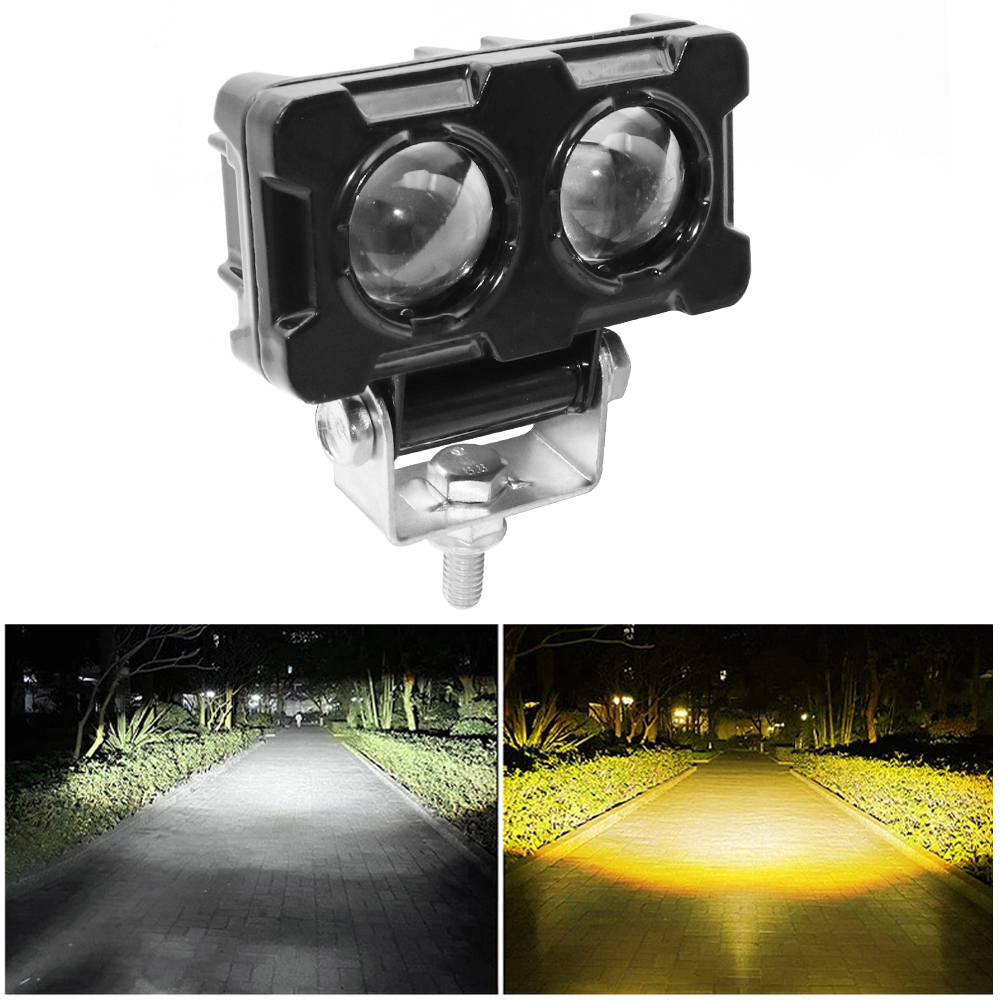 1PCS 20W Lens Spotlight Double - đánh giá và giá Outdoor Lighting Yellow