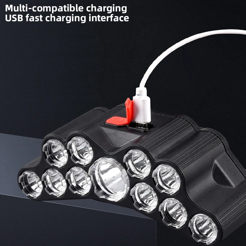 11 LED Headlamp Strong Light H - đánh giá và giá Outdoor Lighting Types
