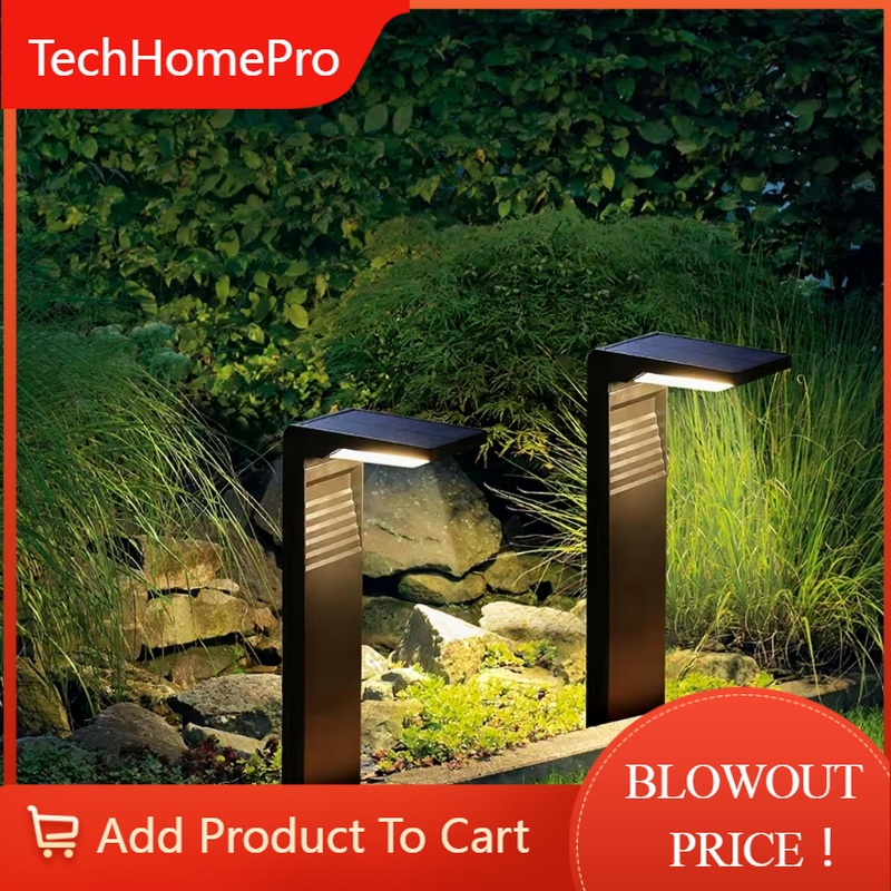 TechHPSolar Powered Waterproof - đánh giá và giá Outdoor Lighting No Wiring