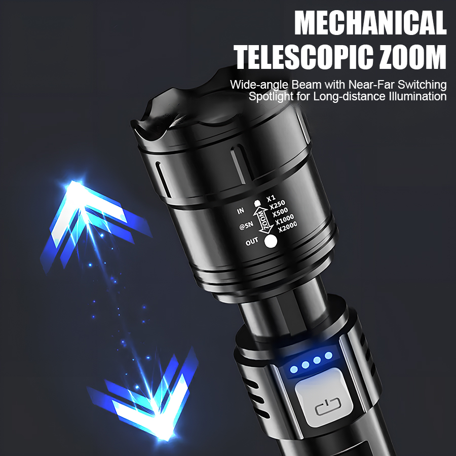 High Power P50 LED Flashlight  - đánh giá và giá Outdoor Lighting Junction Box