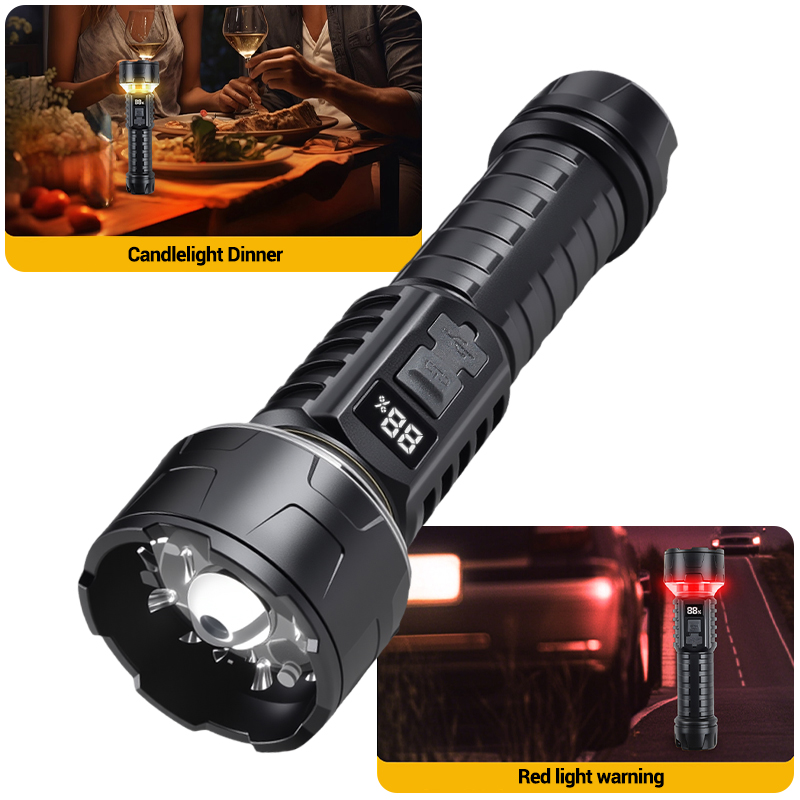 COB LED Flashlight Rechargeabl - đánh giá và giá Outdoor Lighting Types