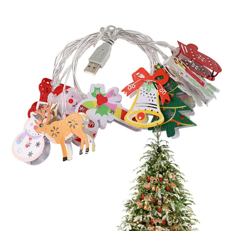 Holiday String Lights Cartoon  - đánh giá và giá Solar Fairy String