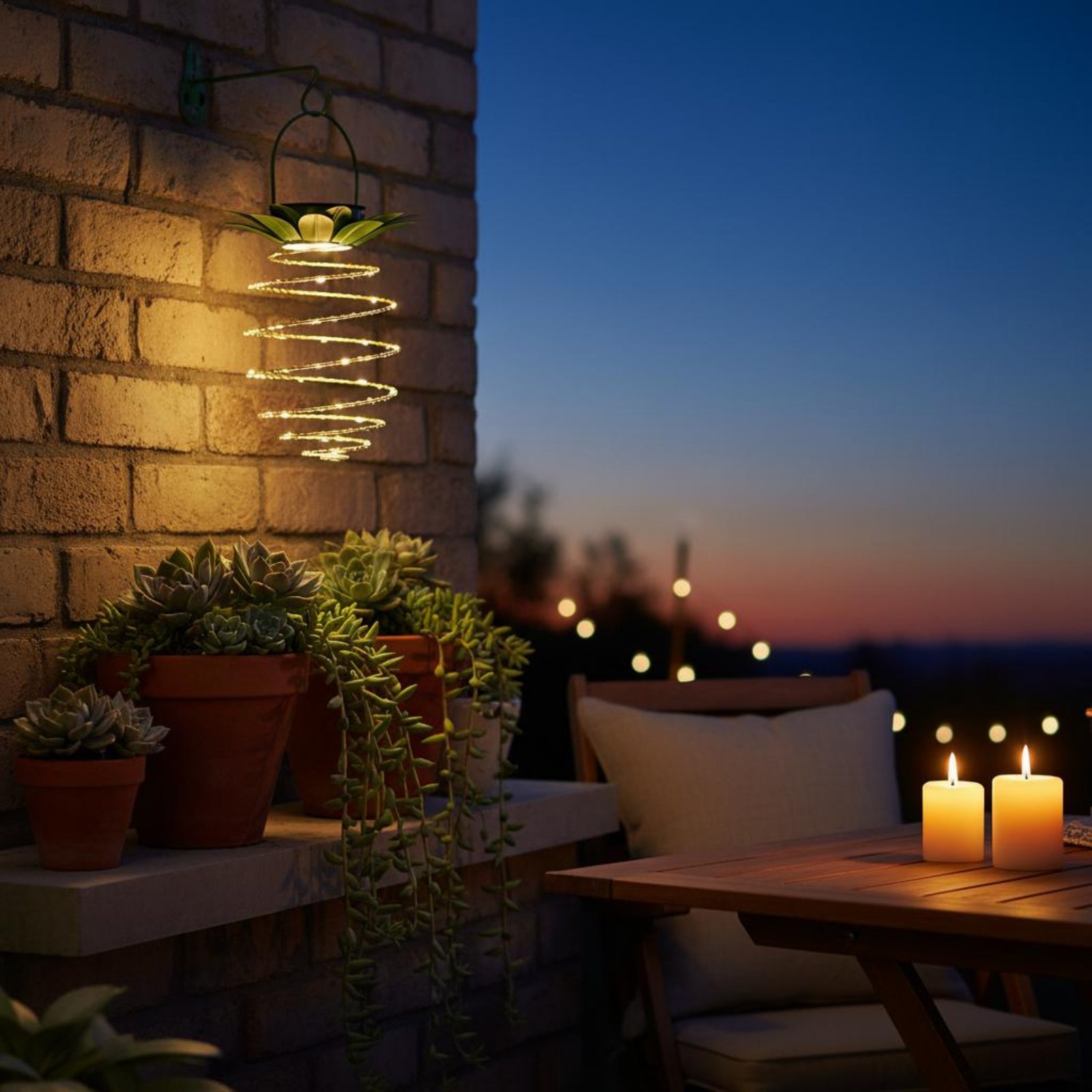 2 Pieces Solar Pineapple Lamp  - đánh giá và giá Outdoor Lighting Battery
