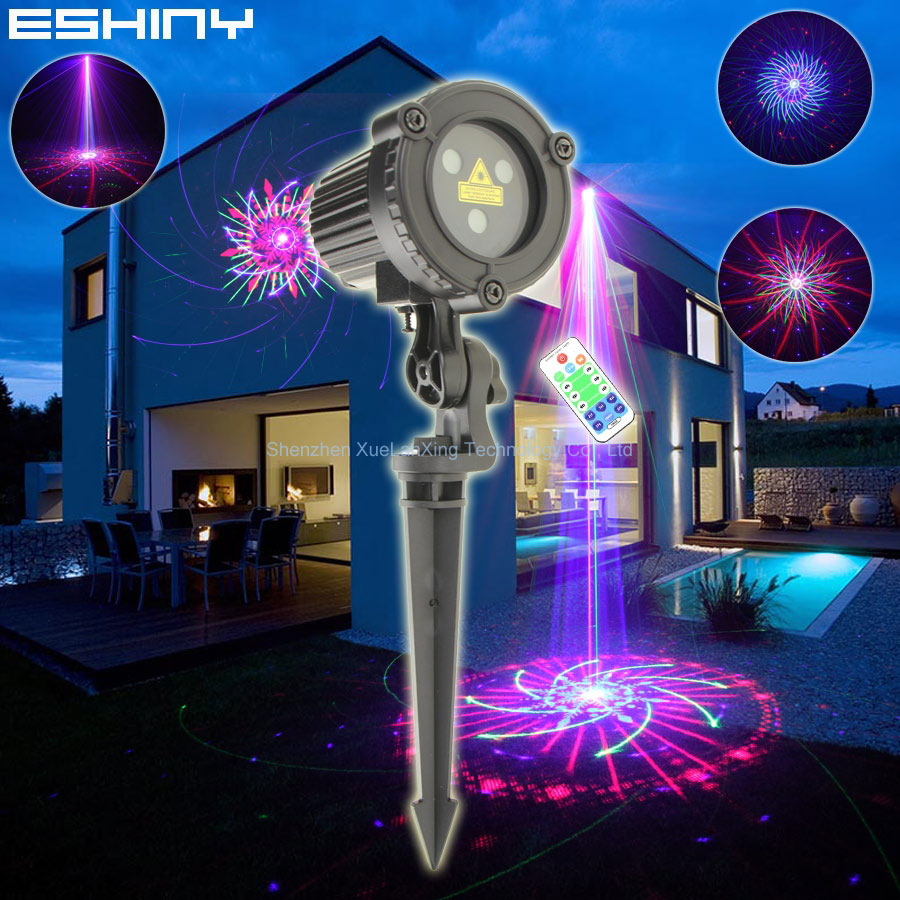 ESHINY RGB Laser Landscape Lig - đánh giá và giá Outdoor Lighting Linear