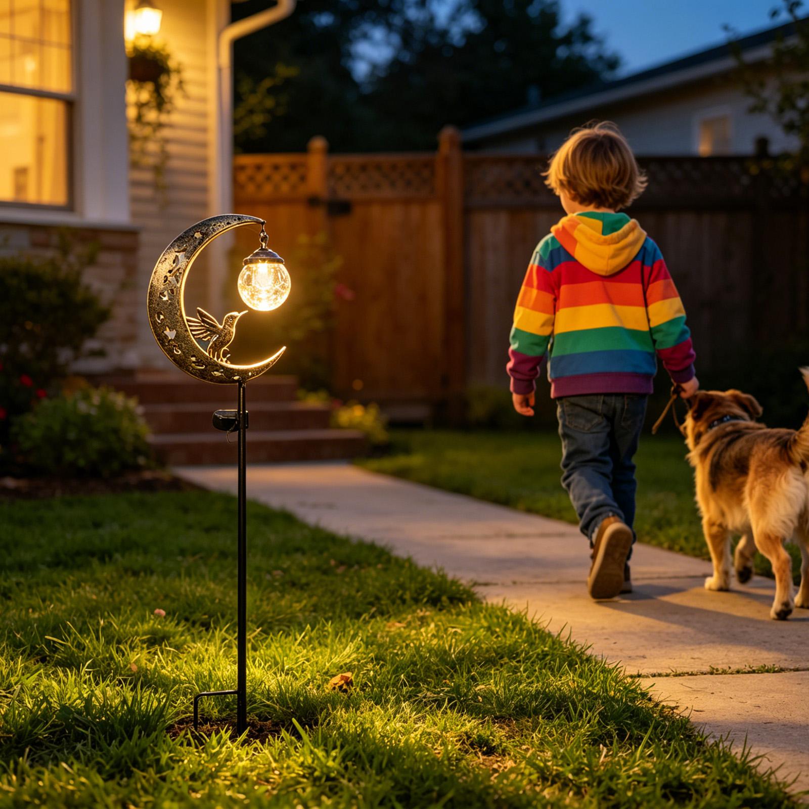 Solar Stake Lights Outdoor Moo - đánh giá và giá Outdoor Lighting Yard Stakes