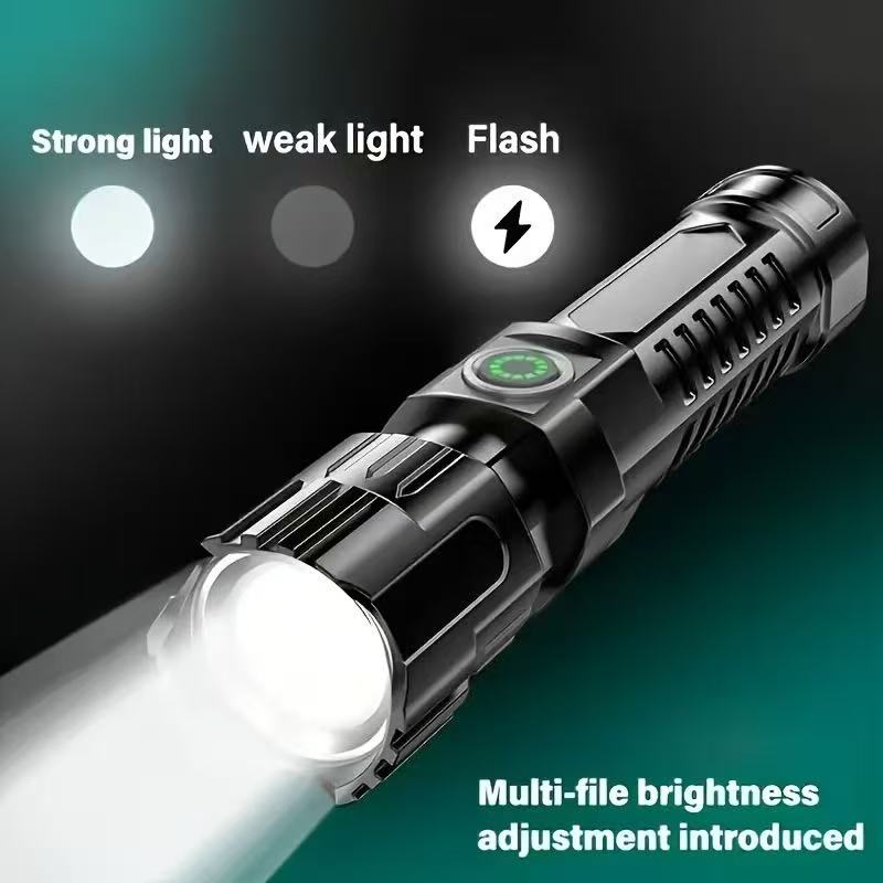 New High-power Led Flashlight  - đánh giá và giá Outdoor Lighting Battery