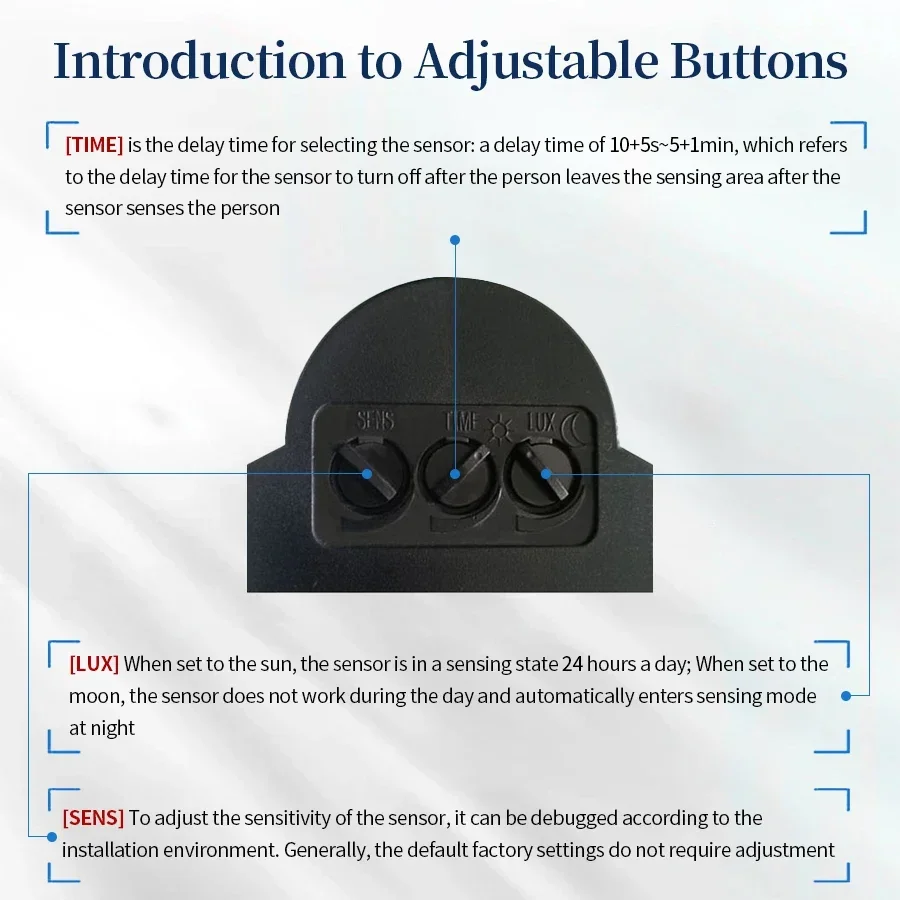 PIR Motion Sensor 220V 110V 12 - đánh giá và giá Outdoor Lighting Led Fixtures