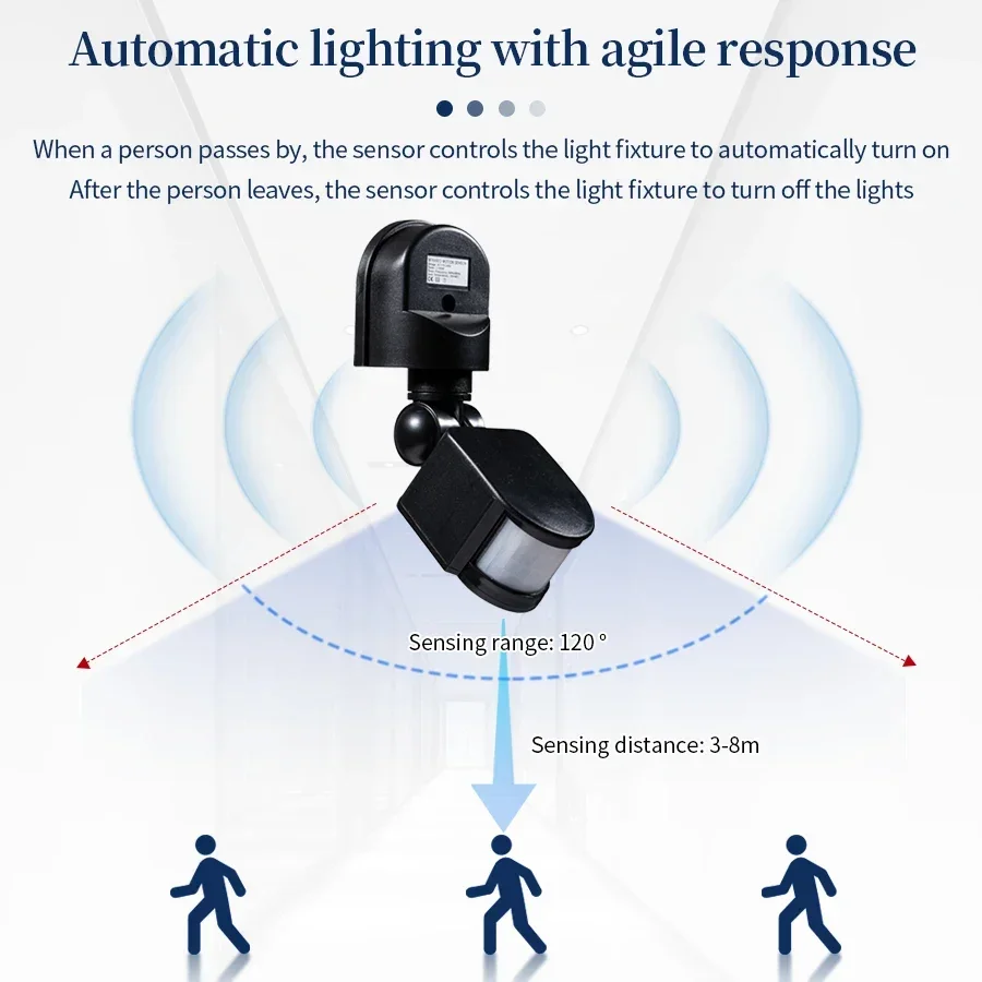 PIR Motion Sensor 220V 110V 12 - đánh giá và giá Outdoor Lighting Led Fixtures