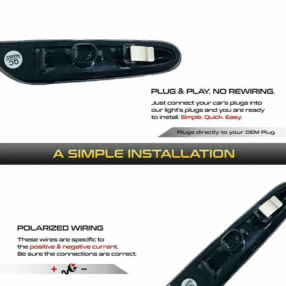 Car LED Front Side Marker Turn - đánh giá và giá Outdoor Lighting Yellow