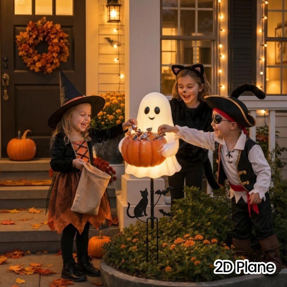2026 Halloween Ghost Pumpkin C - đánh giá và giá Outdoor Lighting Yard Stakes