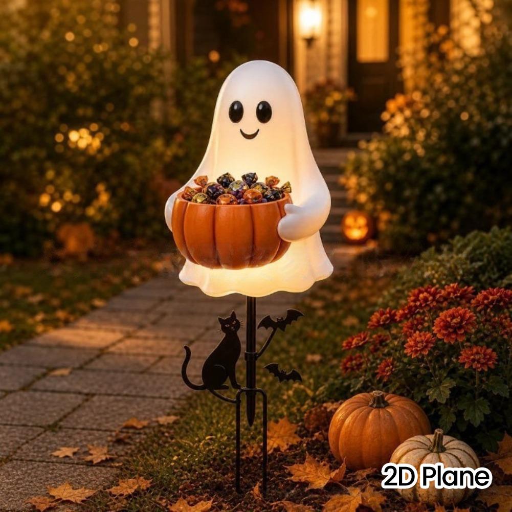 2026 Halloween Ghost Pumpkin C - đánh giá và giá Outdoor Lighting Yard Stakes
