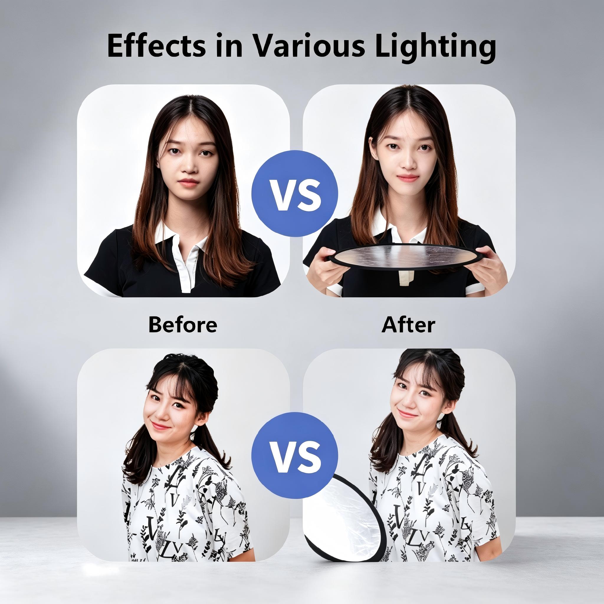 Photography Reflector 2 In 1 L - đánh giá và giá Outdoor Lighting Kit Photography