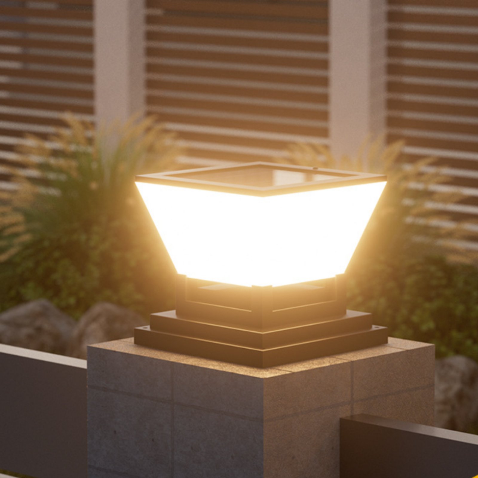 Solar Post Light Water Resista - đánh giá và giá Post Cap Light